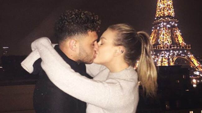 Alex Chamberlain and Perrie Edwards as seen in 2017 Alex Chamberlain and Perrie Edwards as seen in 2017